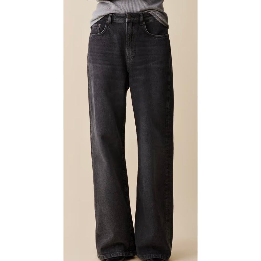 Jeanerica Belem Black Vintage 62 Wide Leg Relax Jean Women's 30/32